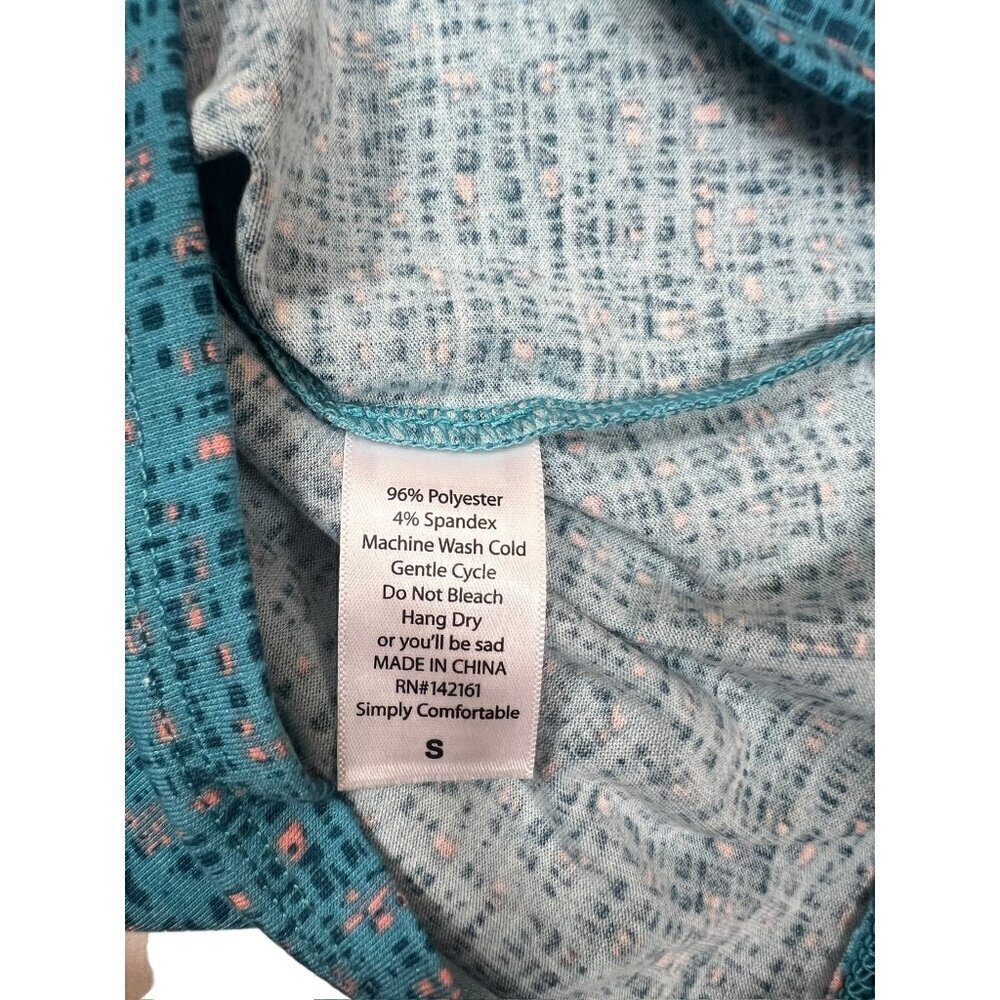 LulaRoe Women's Long Blue Long Dress - Picture 3 of 4